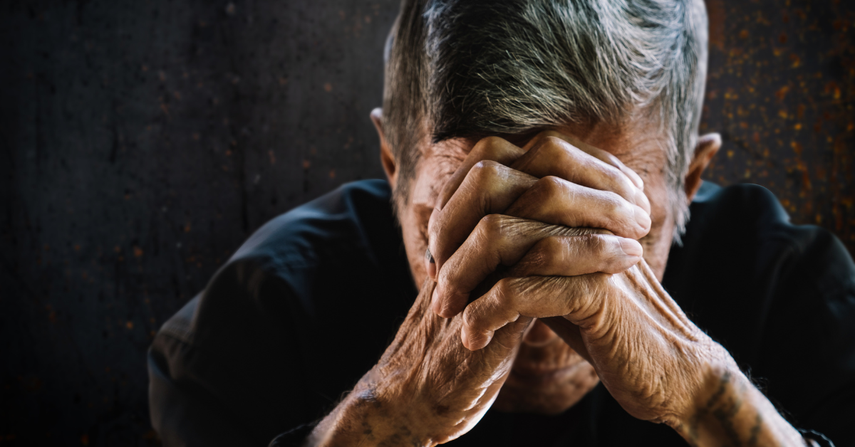 worried senior