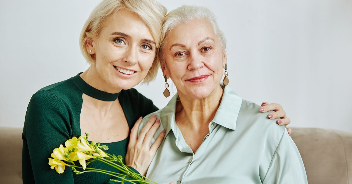 seniors in a senior care